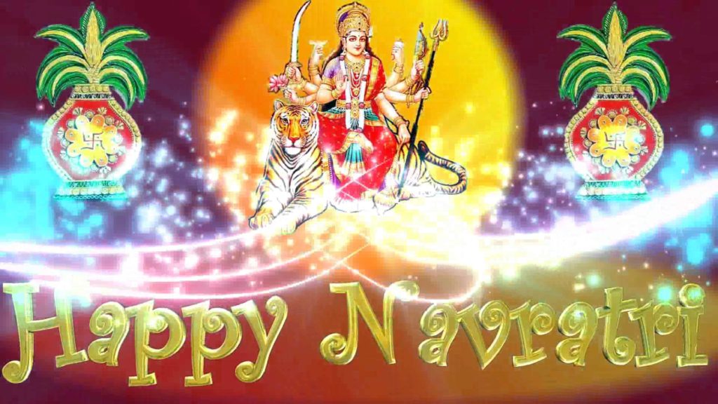 Happy Navratri 2017 Wallpaper free download