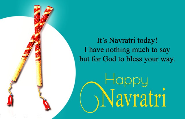 Happy Navratri Wishes in Hindi & English