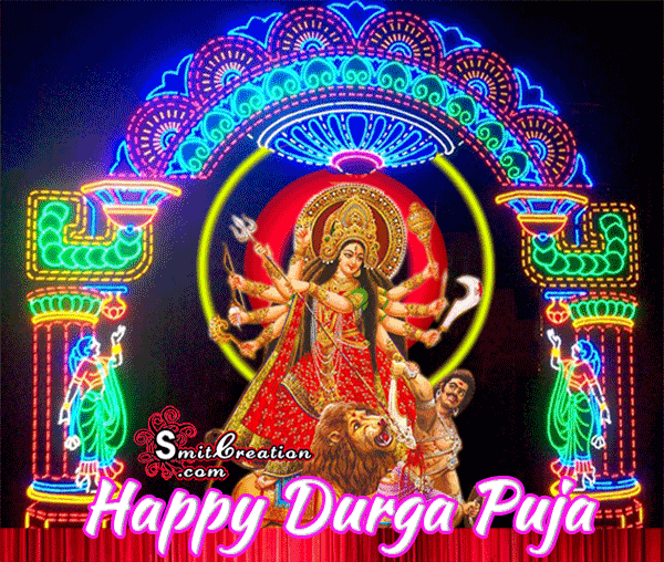 Maa Durga Puja 2018 GIF for Whatsapp