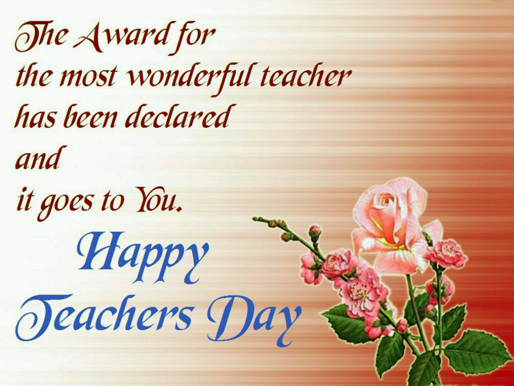 Happy Teachers Day Greeting Card Gift Cards for 5th 