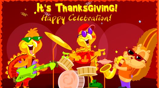 Thanksgiving Day Turkey Fun Greeting Cards 2017