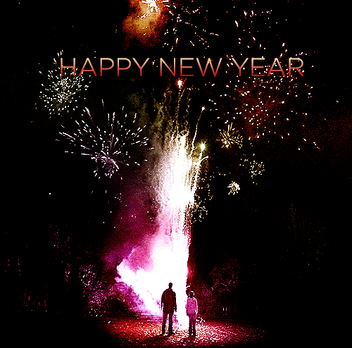 Happy New Year 2020 Glitter GIF