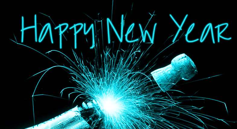 Happy New Year 3D GIF