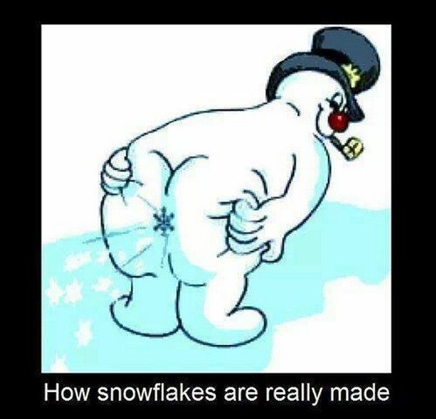 How Snowflakes Are Really Made Merry Xmas 2017 Funny Memes