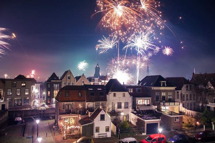 New Year Celebration in Netherland