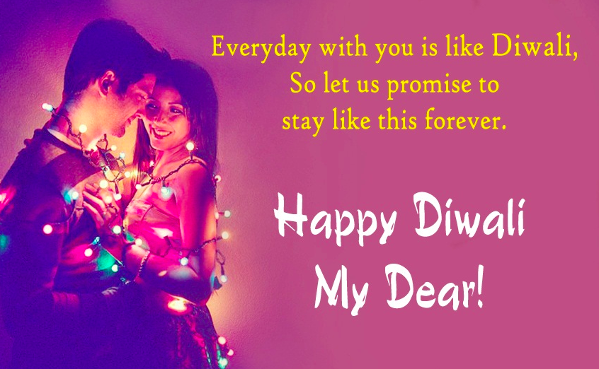 Romantic Diwali Wishes for Girlfriend, Boyfriend, Lovers, Crush & Fiance