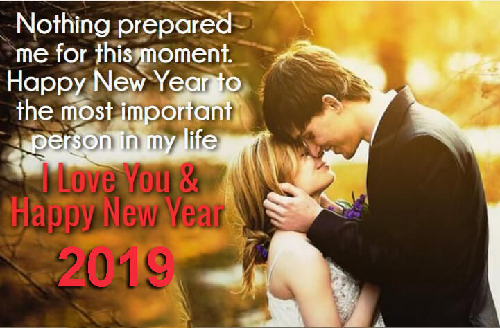Happy New Year 2019 Wishes for Girlfriend